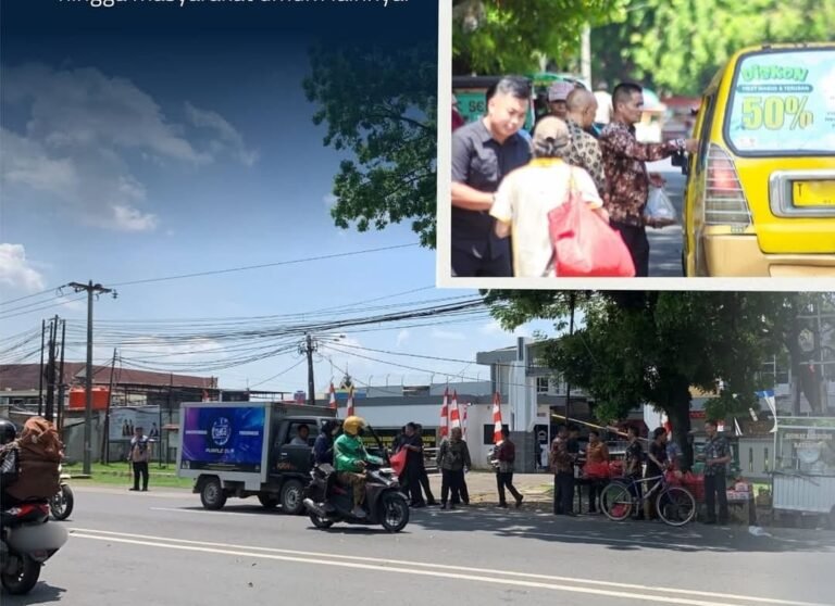 Lapas Karawang Bagikan 150 Paket Makan Siang Gratis di Program Sabtu Berkah