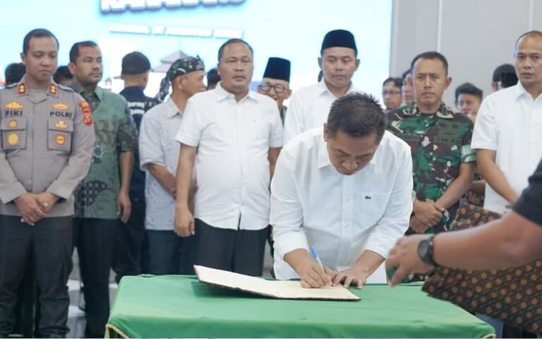 Jaga Persatuan, Puluhan Tokoh di Karawang Sepakat Teken Deklarasi Damai