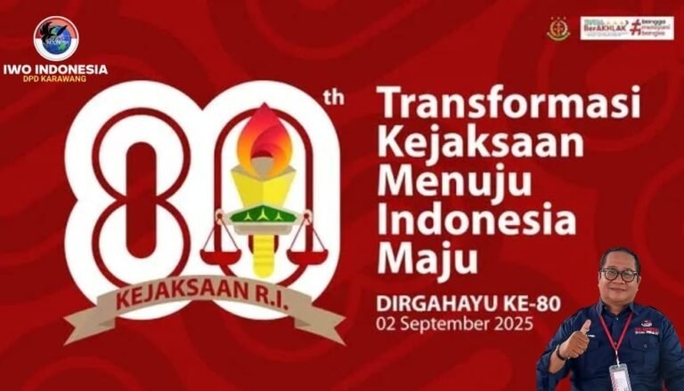 HUT Ke-80 Kejaksaan, IWOI Karawang Dukung Transformasi Menuju Indonesia Maju