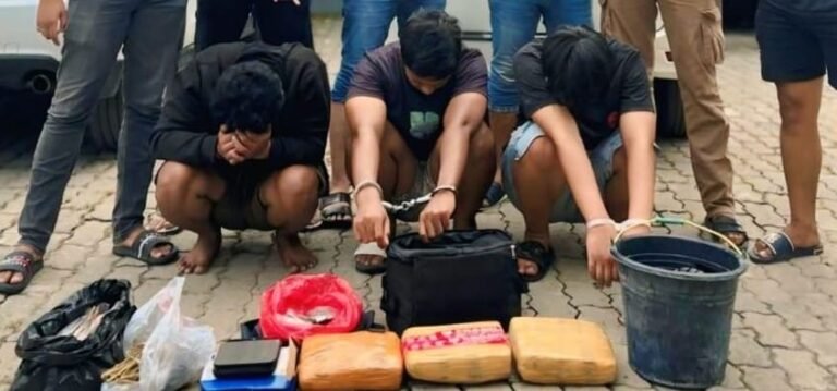 Tindak Lanjut Laporan Warga, Polisi Karawang Amankan 3,5 Kg Ganja dan Tiga Tersangka