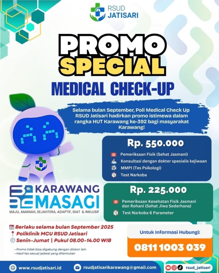 Sambut HUT Karawang ke-392, RSUD Jatisari Banjir Promo Kesehatan untuk Masyarakat