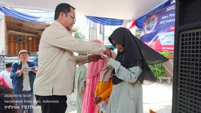 Peresmian Kantor IWOI Korwil 5 Karawang Dihiasi Kepedulian untuk Anak Yatim