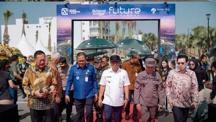 Bupati Aep Resmikan Parkland Bridge, Wujud Kolaborasi Pemerintah dan Swasta
