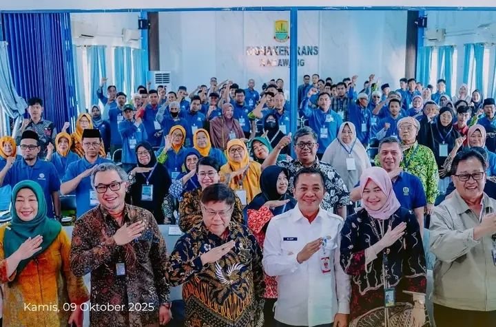 Kemnaker Dorong Kemandirian Ekonomi Lewat Program Layanan Kewirausahaan di Karawang