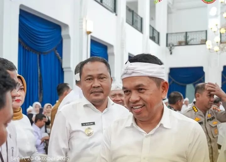 Wabup Karawang Hadiri Muswil Dekopinwil Jabar 2025 di Gedung Sate