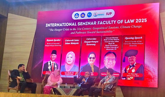 Fakultas Hukum UNSIKA Bahas Ketahanan Pangan dan Perubahan Iklim Bersama Pakar Internasional