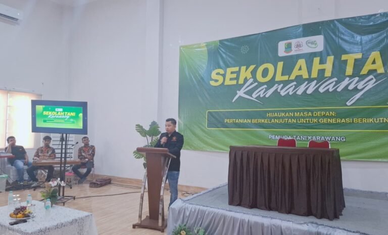 Pemuda Tani Karawang Didorong Jadi Penggerak Kemandirian Pangan dan Penurunan Stunting
