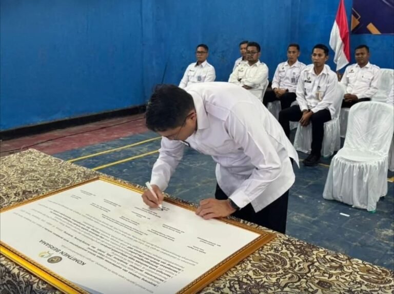 Lapas Karawang Tegaskan Komitmen Berantas Halinar Lewat Penandatanganan Nasional