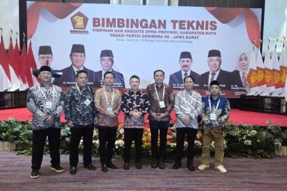 Ketua DPRD Karawang Hadiri Bimtek Gerindra se-Jawa Barat, Tegaskan Komitmen Kawal Program Asta Cita Presiden Prabowo