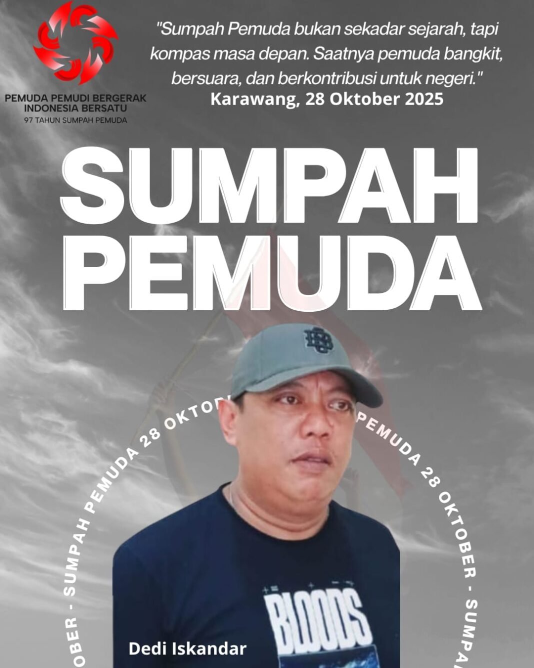 Peringati Hari Sumpah Pemuda, Tokoh Karawang Ingatkan Pentingnya Pembinaan dan Peran Pemuda