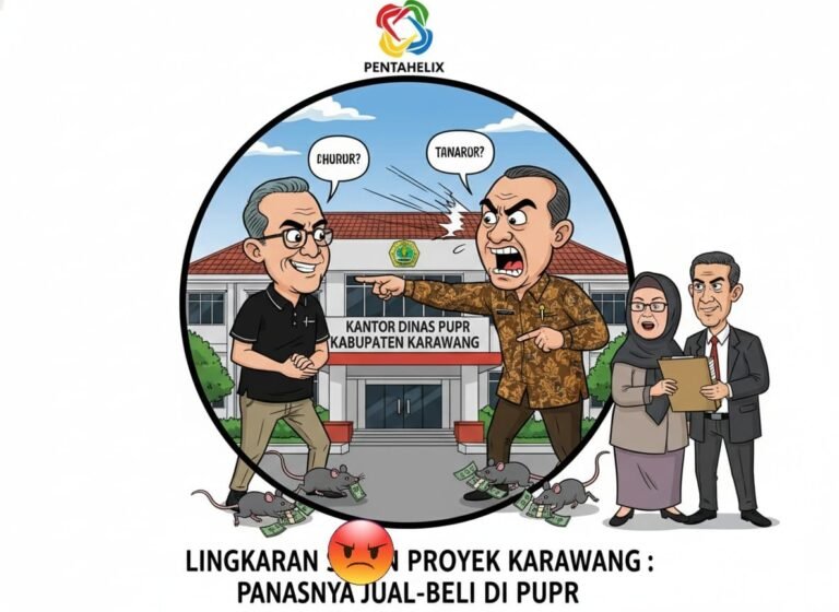 “Keceplosan atau Pembenaran? Kabid SDA PUPR Karawang Terseret Isu ‘Lingkaran Setan’ Proyek”