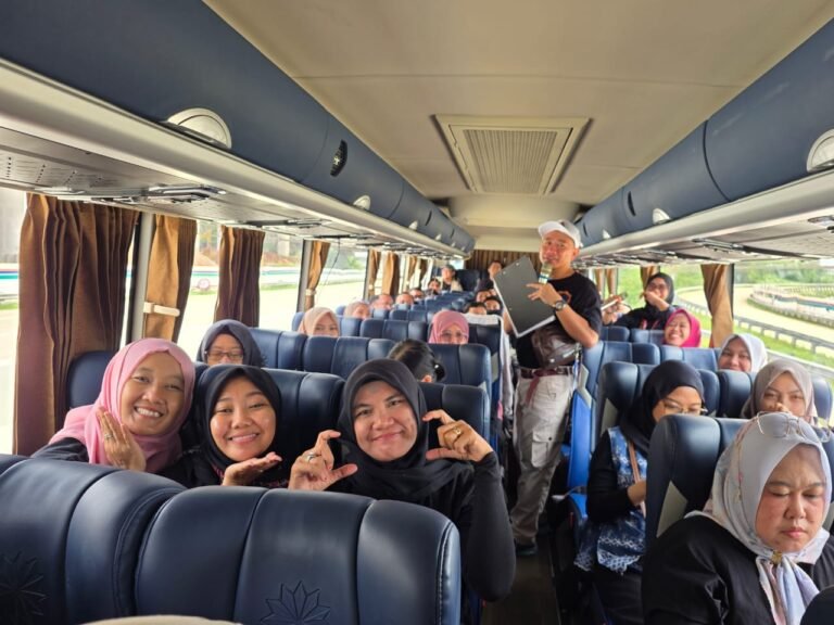 Suasana Meriah Warnai Perjalanan Peserta Gathering ASPHRI 2025 Menuju The Village Bogor