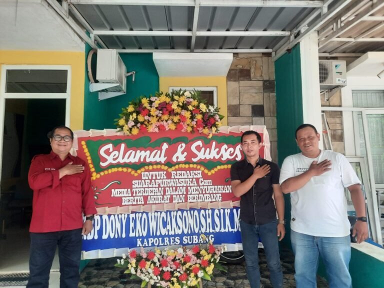 Komitmen Berita Akurat, suarapurwasuka.com Terima Apresiasi Kapolres Subang