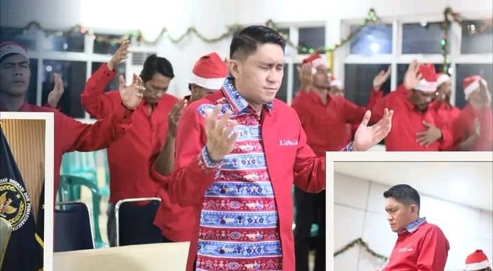 Penuh Damai dan Sukacita, Lapas Karawang Gelar Misa Malam Natal Bersama Warga Binaan