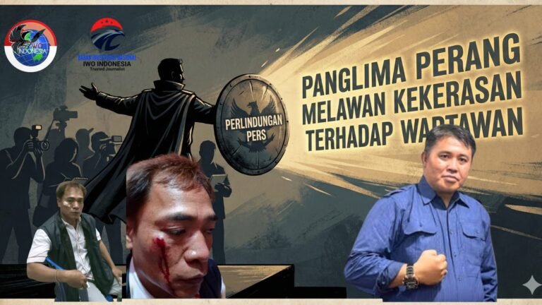 Serangan terhadap Wartawan, Ketum IWOI: “Saatnya Saya Menjadi Panglima Perangnya!”