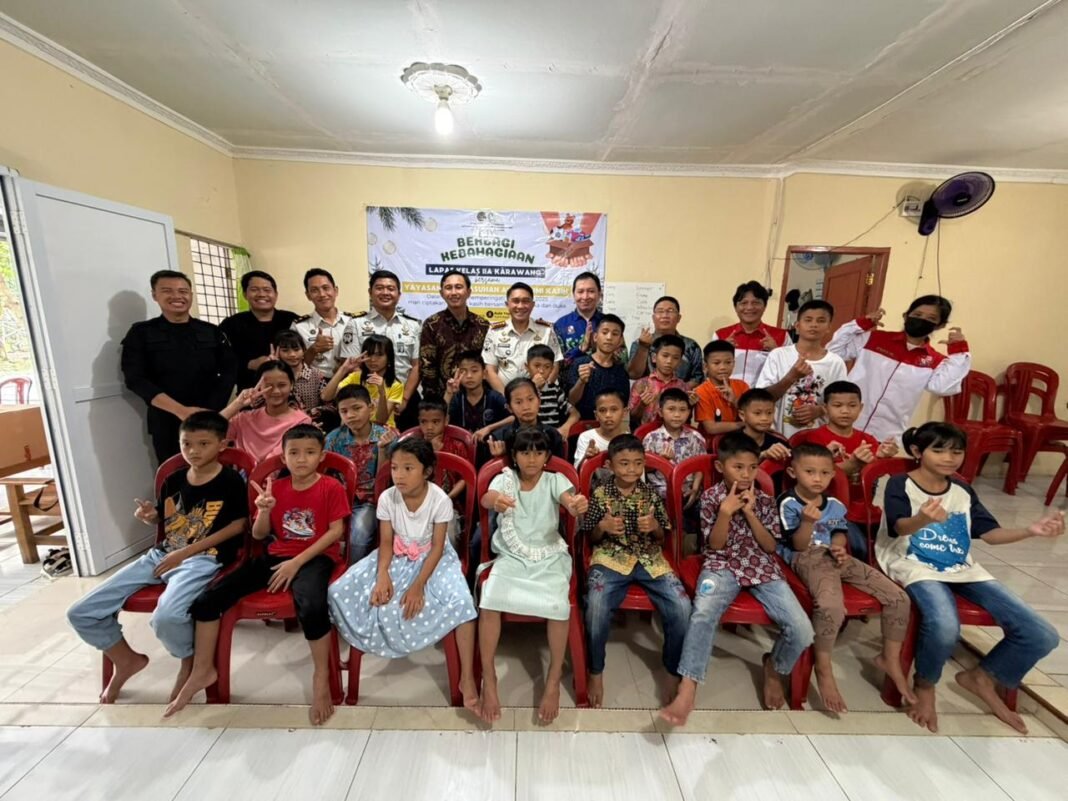 Berbagi Kasih di Hari Natal, Lapas Karawang Kunjungi Panti Asuhan Yumi Kasih Anak Indonesia