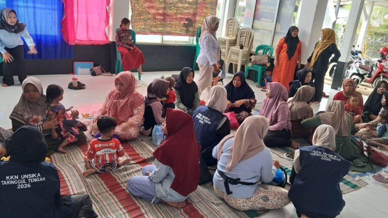 Cegah Stunting, Mahasiswa KKN UNSIKA Gelar Demo Masak Bergizi di Desa Taringgultengah