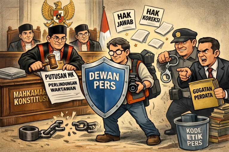 Uji UU Pers Dikabulkan, MK Perkuat Perlindungan Hukum bagi Wartawan