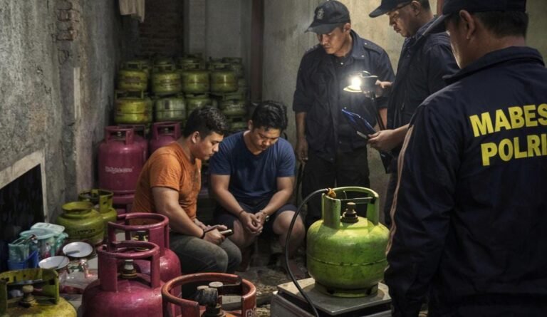 Praktik Ilegal LPG Subsidi Digerebek Polisi