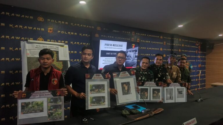 Polre Karawang Telusuri Dugaan Aktivitas Perburuan Ilegal di Kawasan Hutan Sanggabuana
