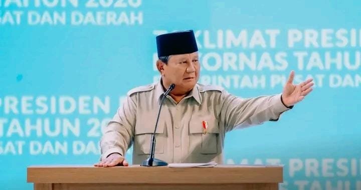 Presiden Prabowo Tekankan Peran Kepala Daerah dalam Menjawab Tantangan Nasional