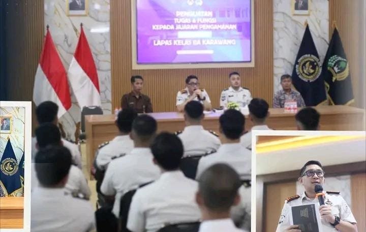 Penguatan Tugas Pengamanan, Lapas Karawang Bahas KUHP dan KUHAP Baru