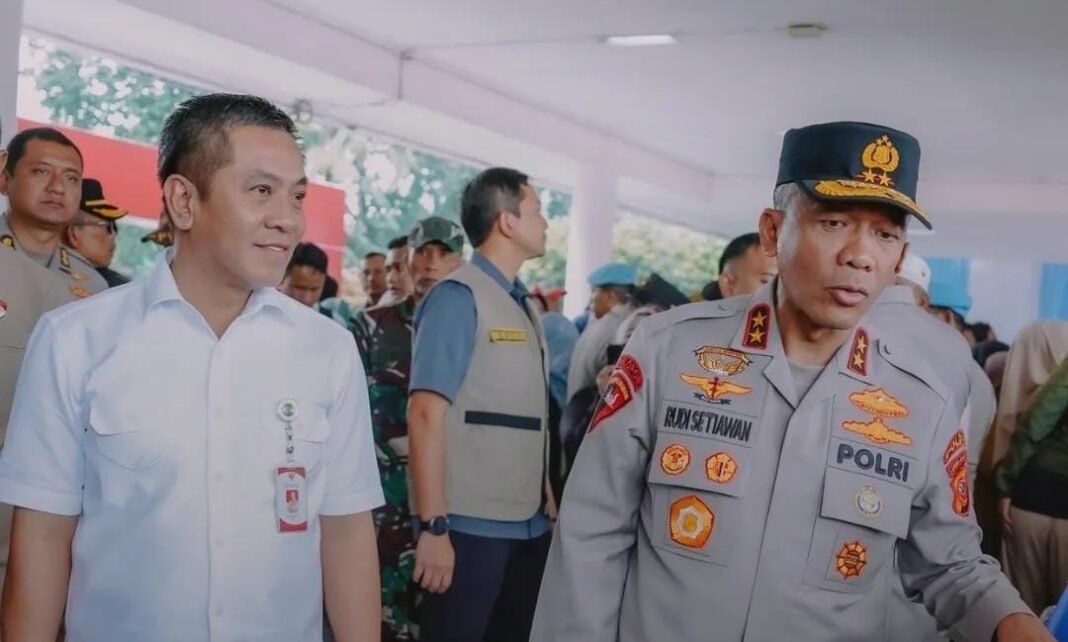 Kapolda Jabar Bersama Bupati Karawang Pastikan Stabilitas Harga Lewat Gerakan Pangan Murah