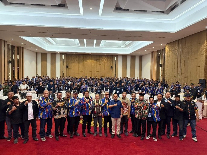 Forkopimda Hadiri Rakernas Laskar NKRI, Pemkab Karawang Tekankan Sinergi Pembangunan