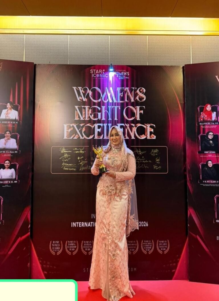 Dr. Eka Puspita Notonogoro Dinobatkan sebagai Iconic Women Leader 2026 di Jakarta