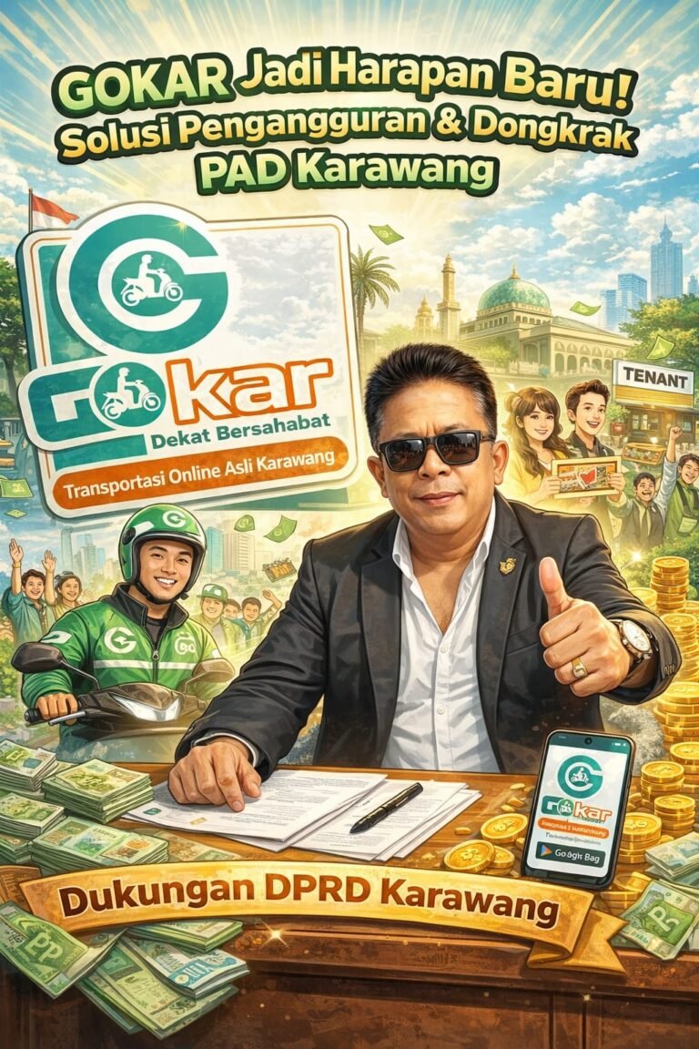 Ojek Online Karawang “GOKAR” Dapat Dukungan DPRD, Siap Tumbuhkan Ekonomi Lokal