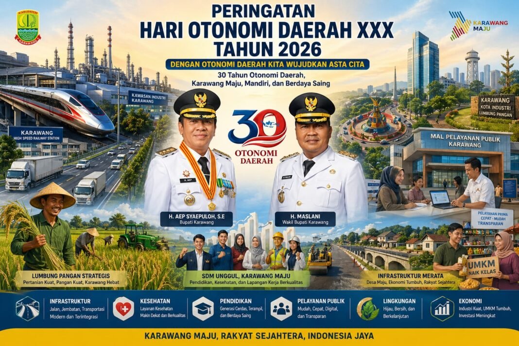 Menata Kota, Menjaga Sawah, Membangun Harapan: Cerita Karawang 2026 Menata Kota, Menjaga Sawah, Membangun Harapan: Cerita Karawang 2026