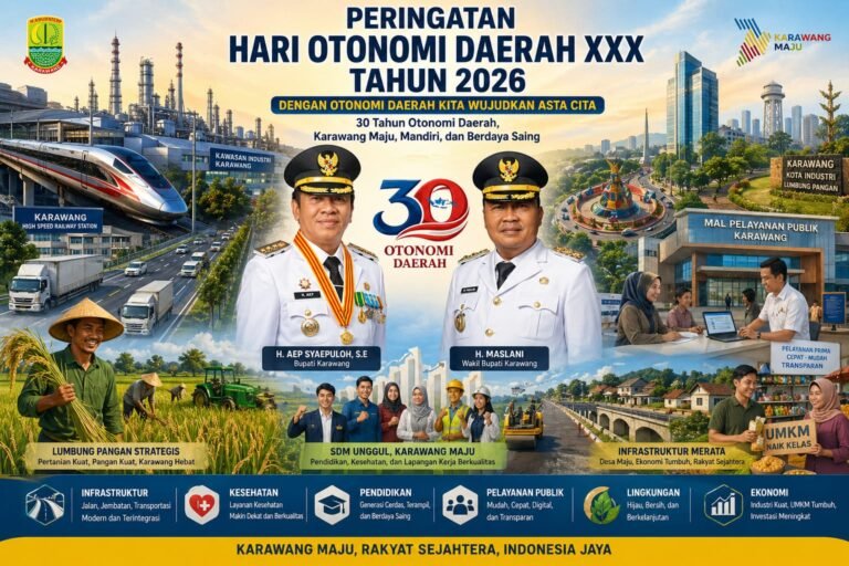 Menata Kota, Menjaga Sawah, Membangun Harapan: Cerita Karawang 2026