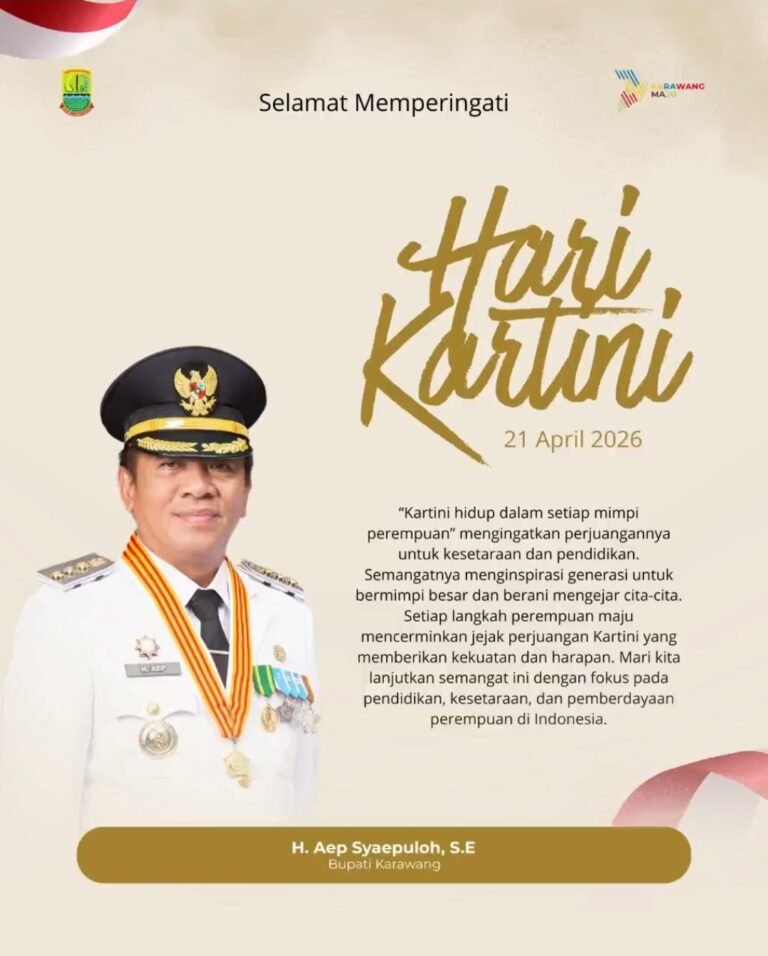 Momentum Hari Kartini, Bupati Aep Dorong Perempuan Karawang Lebih Mandiri