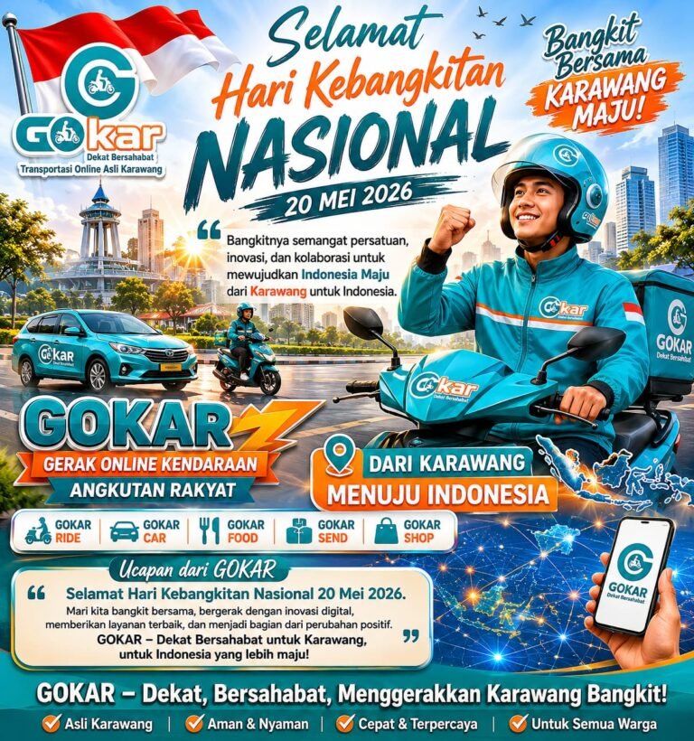 Direktur Operasional GOKAR: Anak Muda Karawang Harus Berani Ciptakan Peluang Kerja