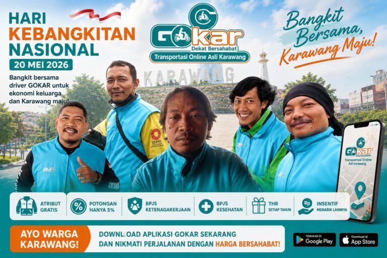 Semangat Harkitnas 2026, Driver GOKAR Optimistis Bangkitkan Ekonomi Rakyat