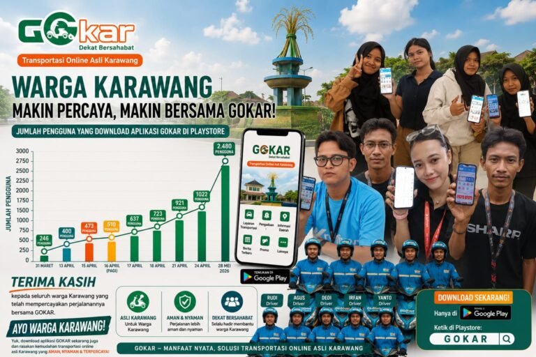 Founder GOKAR Ucapkan Terima Kasih kepada Warga Karawang atas Dukungan dan Masukan