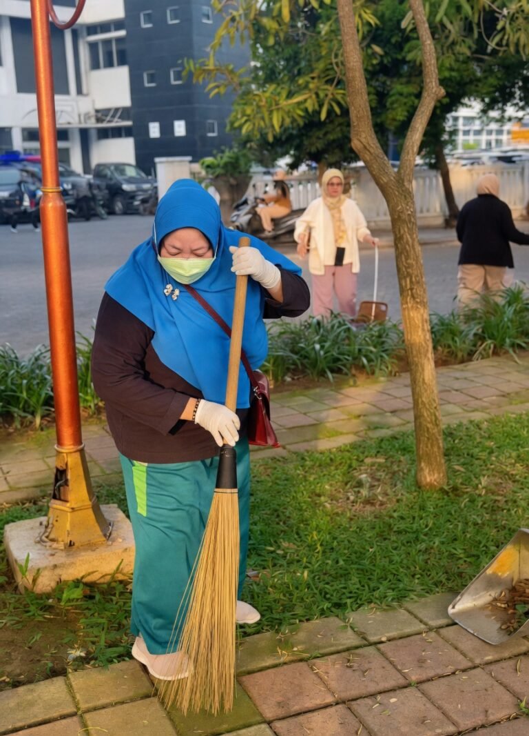 Direktur dan Staf RSUD Jatisari Ikuti Gerakan Indonesia ASRI Bersama Pemda Karawang