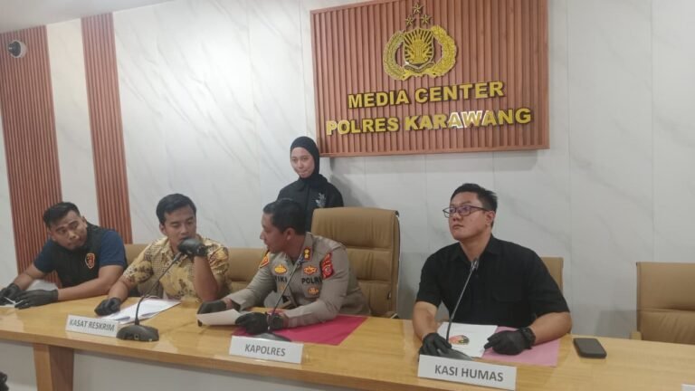 Polres Karawang Bongkar Jaringan Curanmor Kotabaru, 9 Motor Curian Berhasil Diamankan