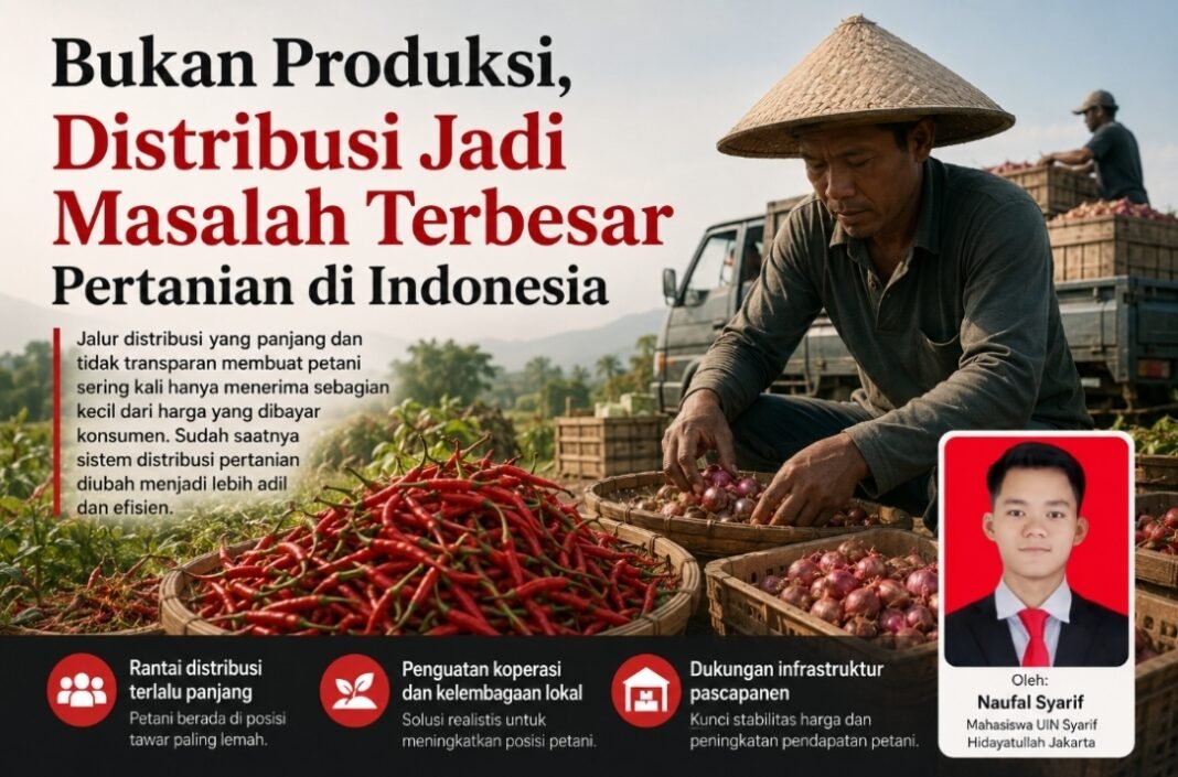 Distribusi Hasil Panen Jadi Penghambat Utama Kesejahteraan Petani Indonesia Distribusi Hasil Panen Jadi Penghambat Utama Kesejahteraan Petani Indonesia