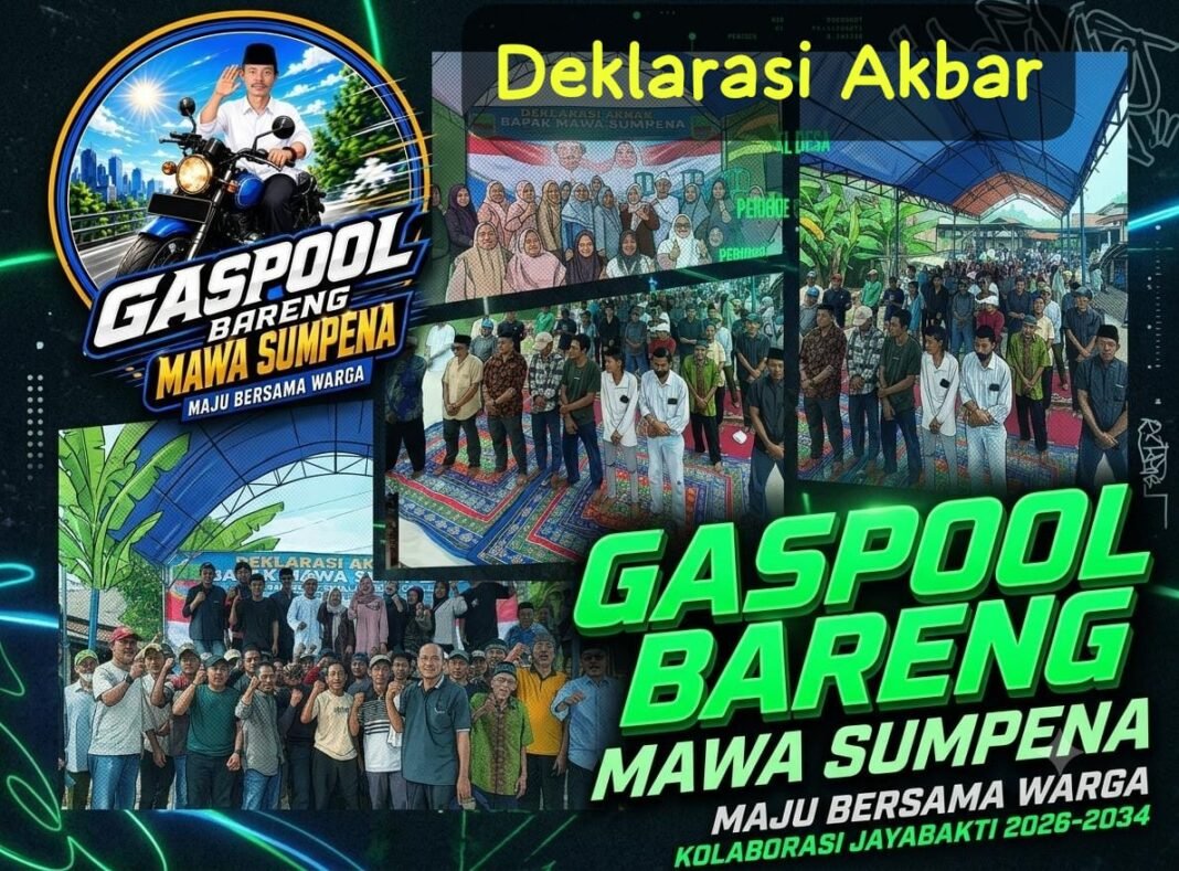 Mengusung Perubahan Nyata, Mawa Sumpena Deklarasi Akbar di Pilkades Jayabakti 2026–2034 Mengusung Perubahan Nyata, Mawa Sumpena Deklarasi Akbar di Pilkades Jayabakti 2026–2034