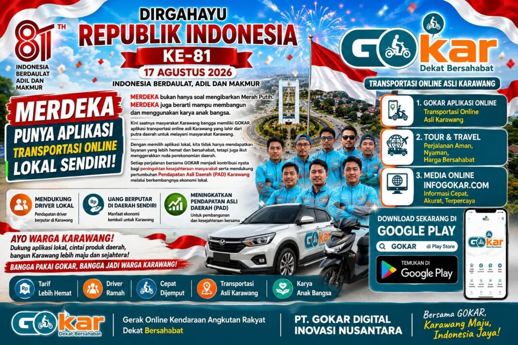 GOKAR Kampanyekan Cinta Produk Daerah pada Peringatan HUT Ke-81 Kemerdekaan RI GOKAR Kampanyekan Cinta Produk Daerah pada Peringatan HUT Ke-81 Kemerdekaan RI