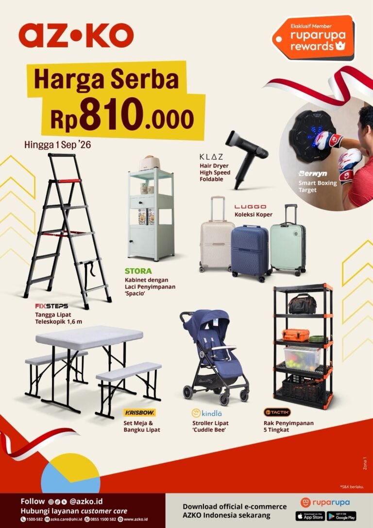 AZKO Purwakarta Hadirkan Promo Kemerdekaan dan Inspirasi Gaya Hidup Aktif untuk Keluarga