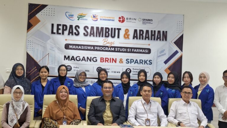 UBP Karawang Bekali Mahasiswa Farmasi Sebelum Magang di BRIN dan Berlaga di SPARKS